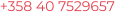 +358 40 7529657